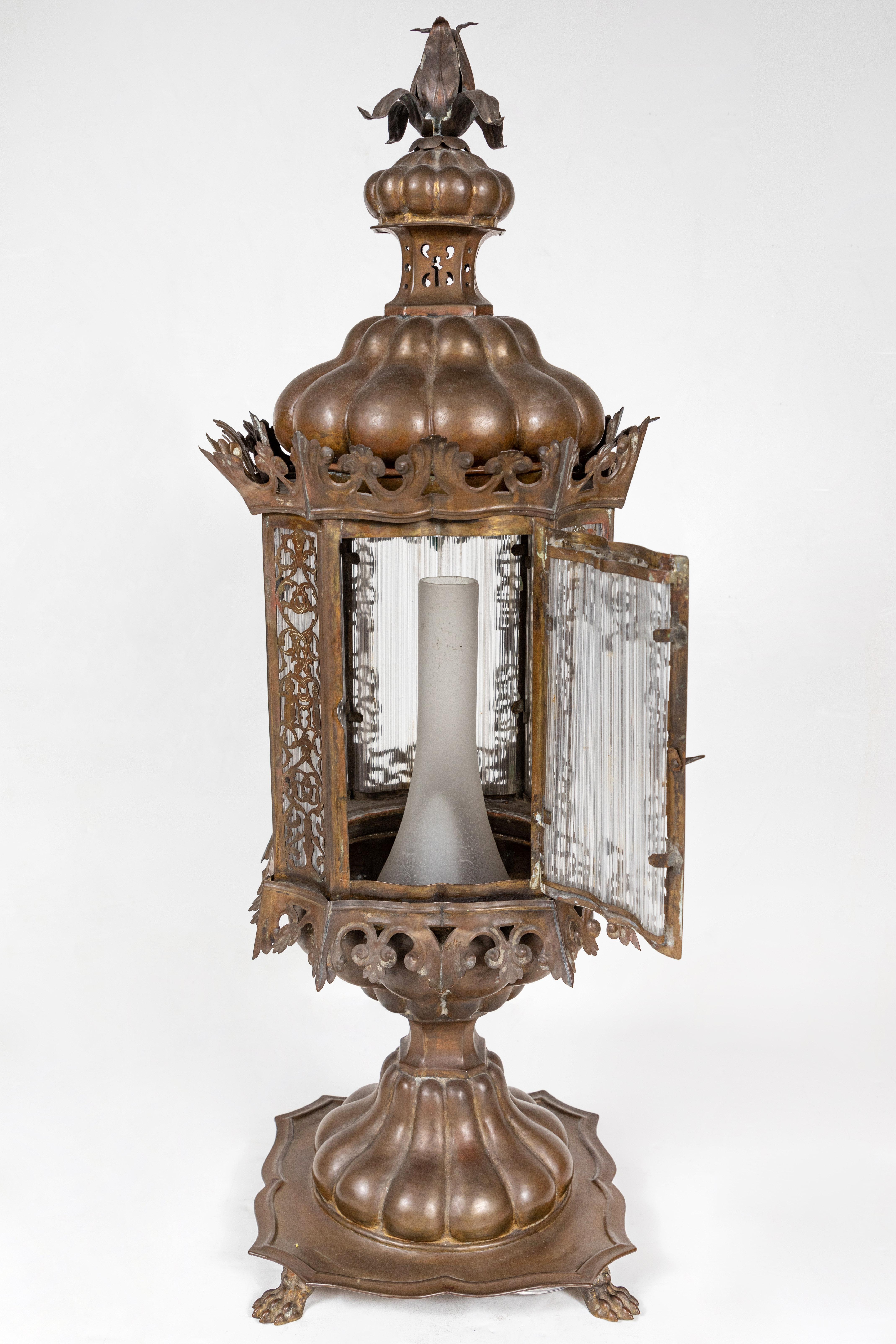 Italian Intricate, 19th Century Venetian Lanterns For Sale