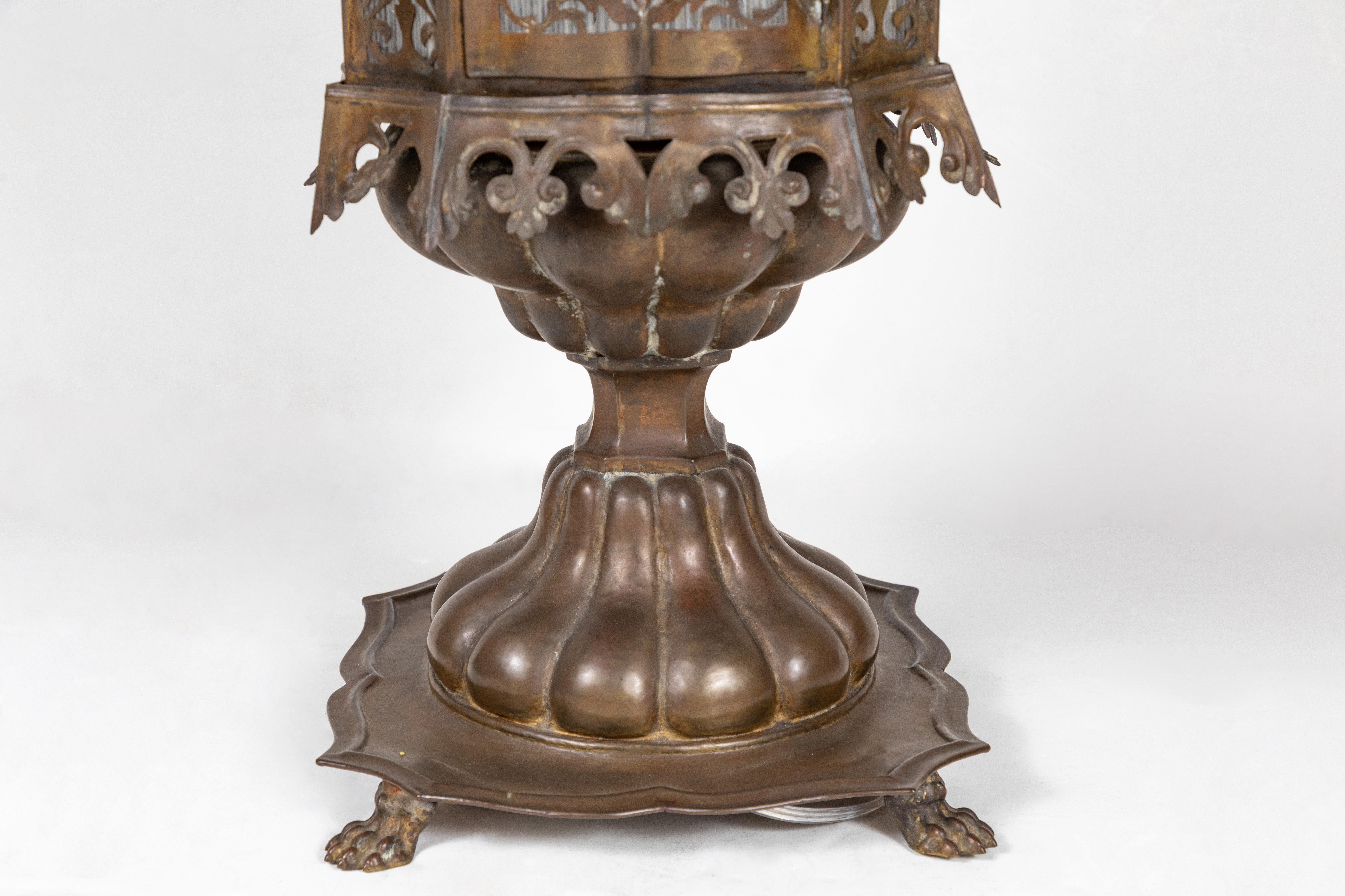 Copper Intricate, 19th Century Venetian Lanterns For Sale