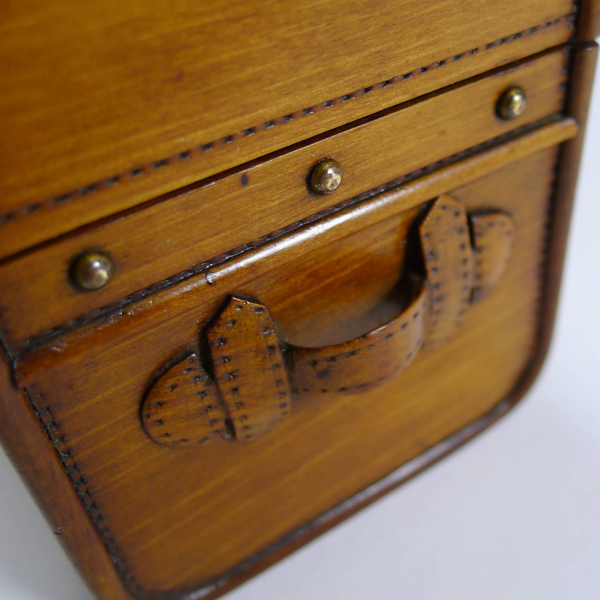 wood trunk box