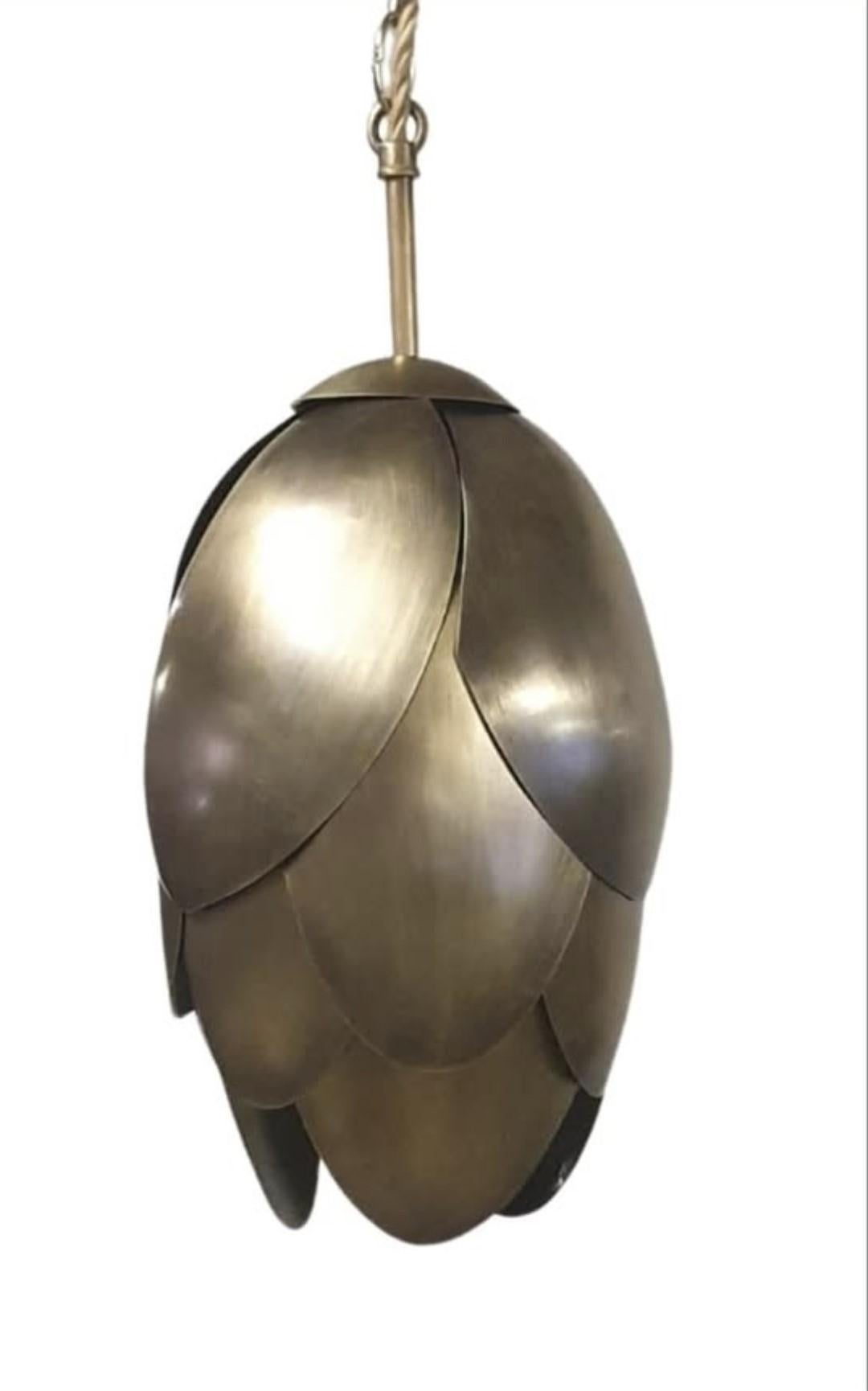Pendentif Pangolin en laiton 100 % fait main avec 20 pièces individuelles en vente 4