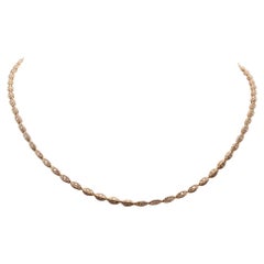 Rose Gold and Diamond Necklace