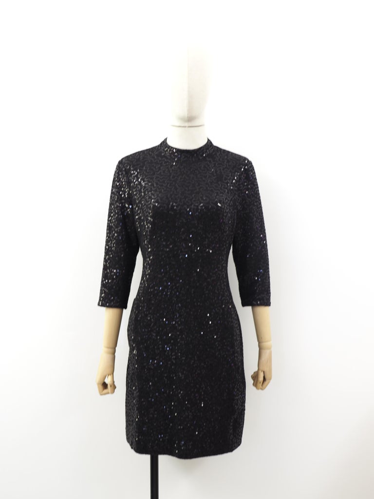 Robe HOSS INTROPIA En Soie 100% Noir - Taille 40 - Midi - Occasion En EXCELLENT ÉTAT