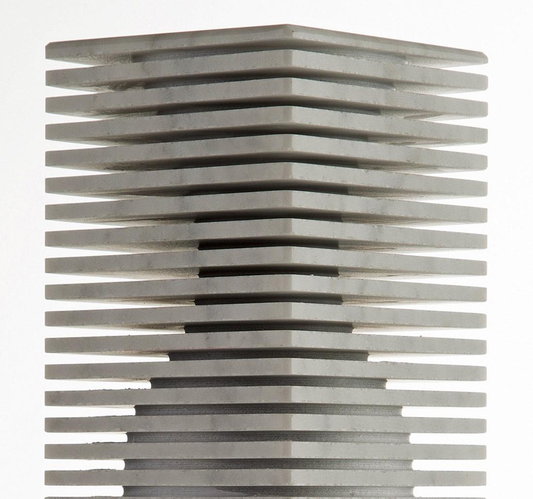 Modern Introverso Marble Vase, Paolo Ulian & Moreno Ratti