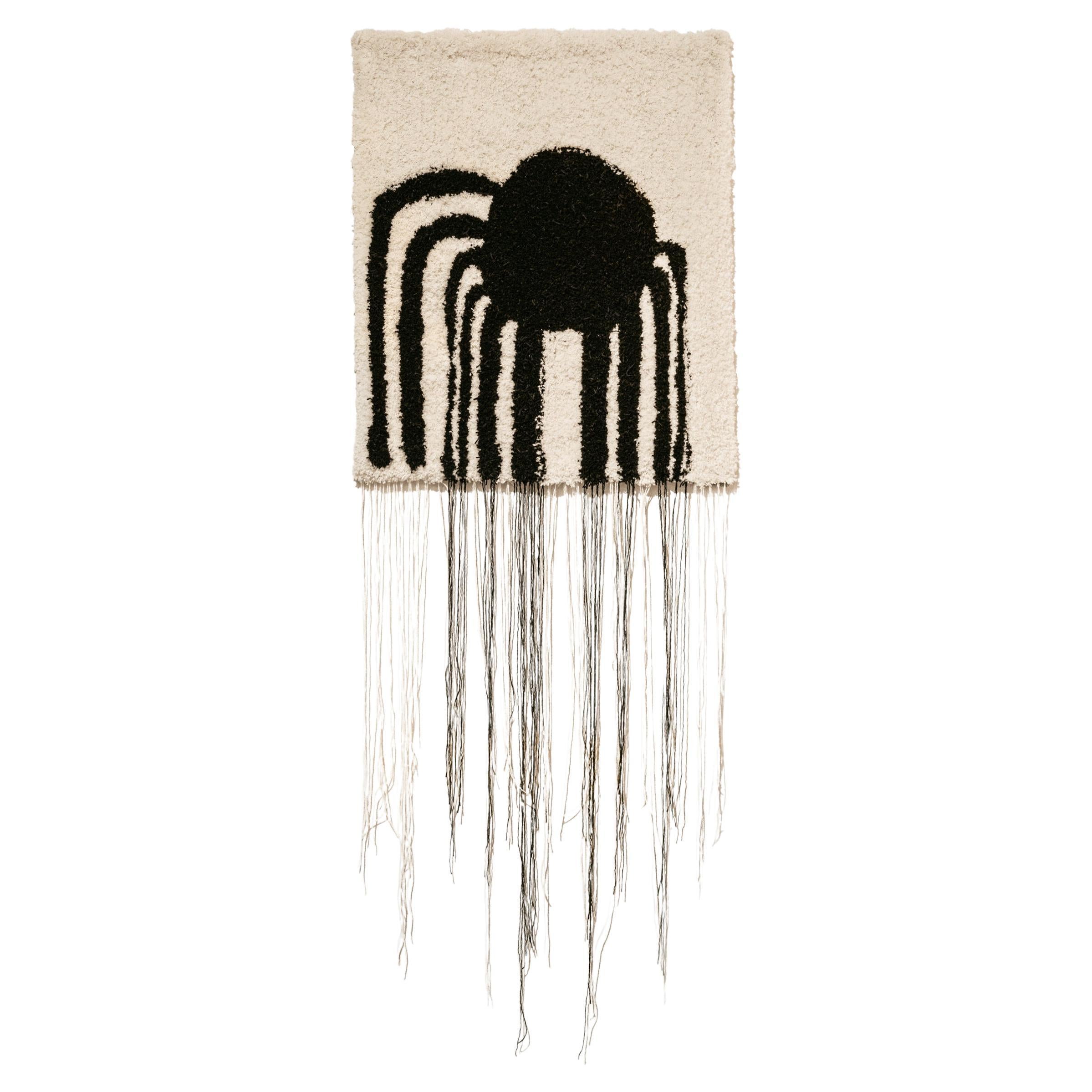 Intruder – Wall Tapestry Contemporary Textile Art Piece by Andréason & Leibel