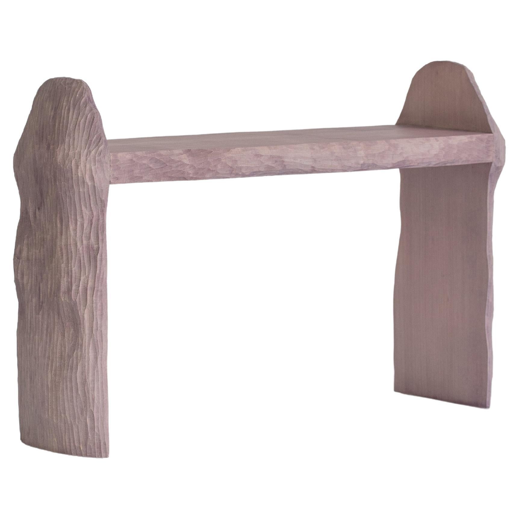 Intuitive Archaisme Bench For Two by Cedric Breisacher For Sale