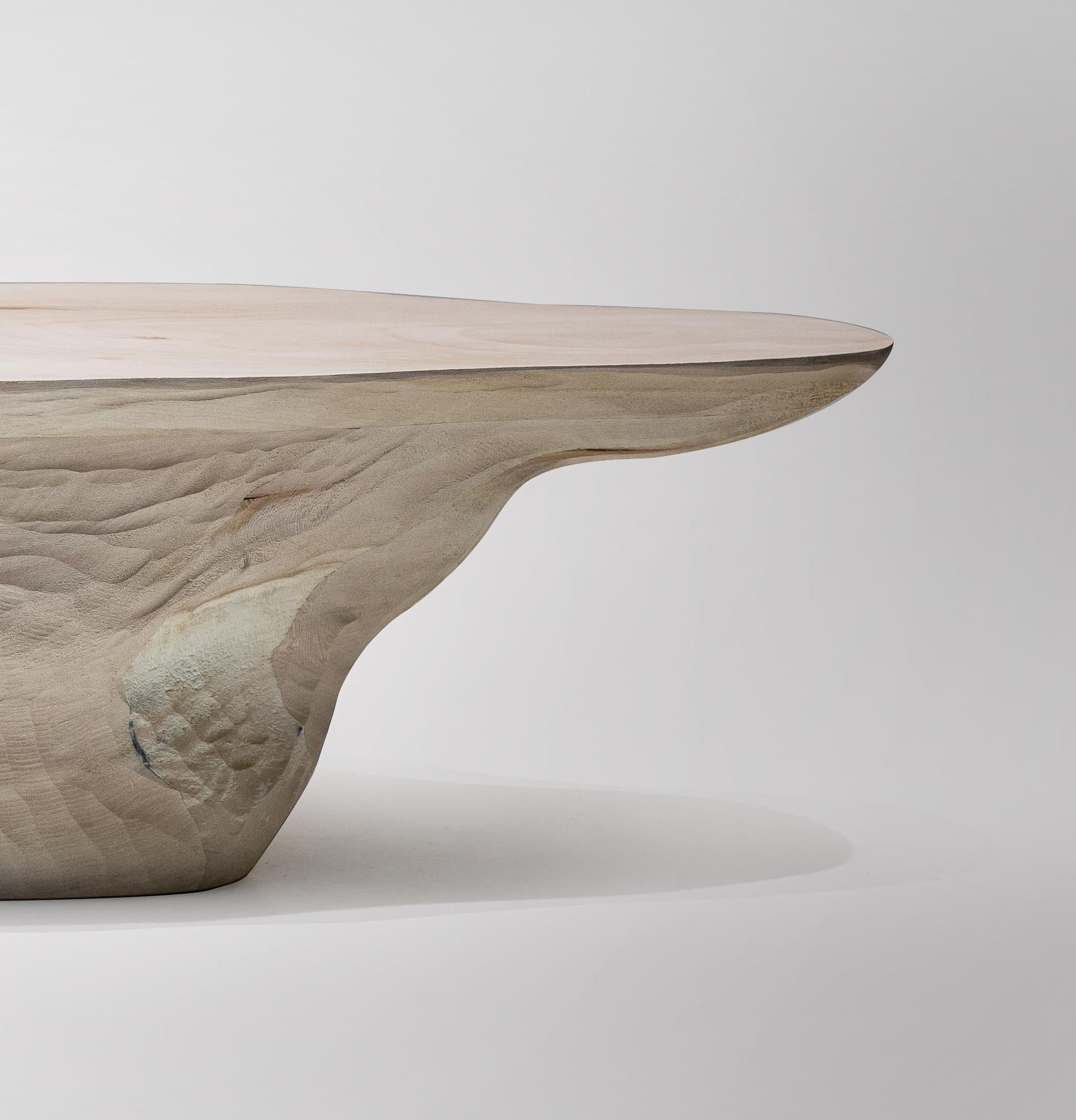 Modern Intuitive Archaisme Massive Coffee Table by Cedric Breisacher For Sale