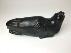 Inuit Eskimo Stone Carving of Seal