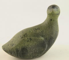 Inuit Soapstone Carved Native American Bird