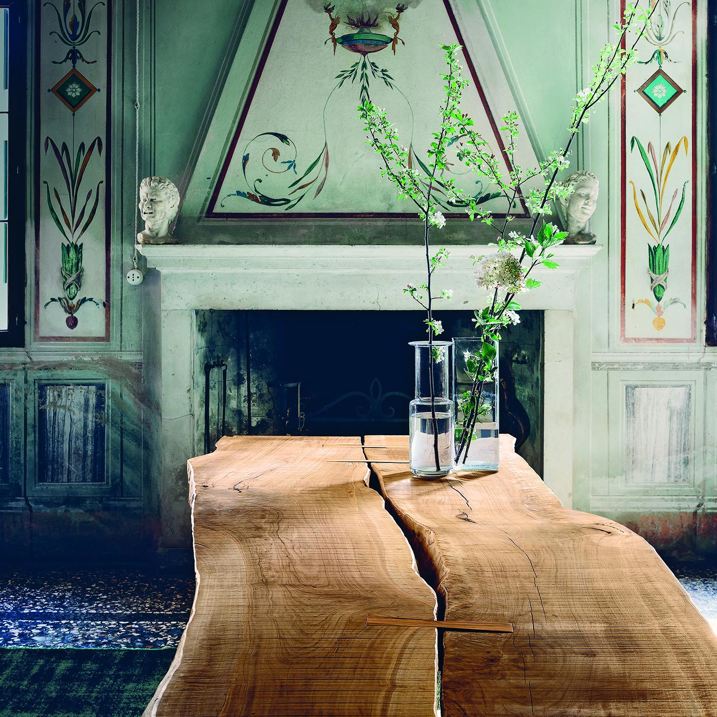 Inulivo Wood 2-Piece Dining Table In New Condition In Milan, IT
