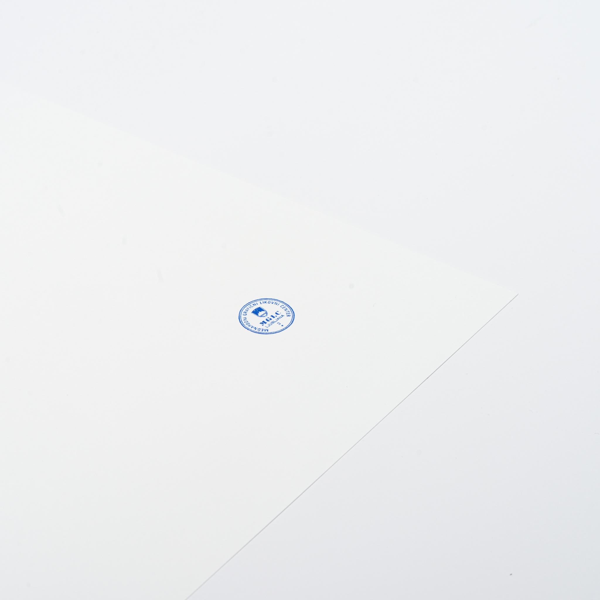 Alert (Grey) - Print by Invader