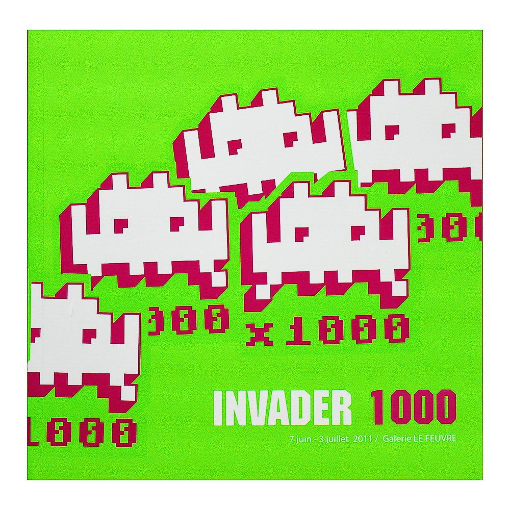 Uber Rare Invader Bad Men Catalog Part 1.
Contains the Invasion Map of Cologne printed inside book.
Limited Edition of only 1000.
Contents include street pics of all the Invader Street Mosaics placed by Invader up till that point.
Published in 2007