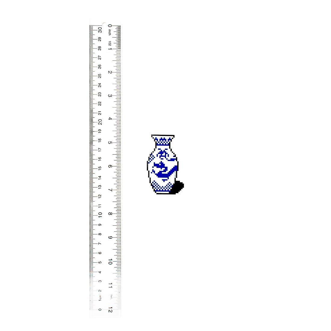 Invader Dragon Vase Sticker (Framed) 2