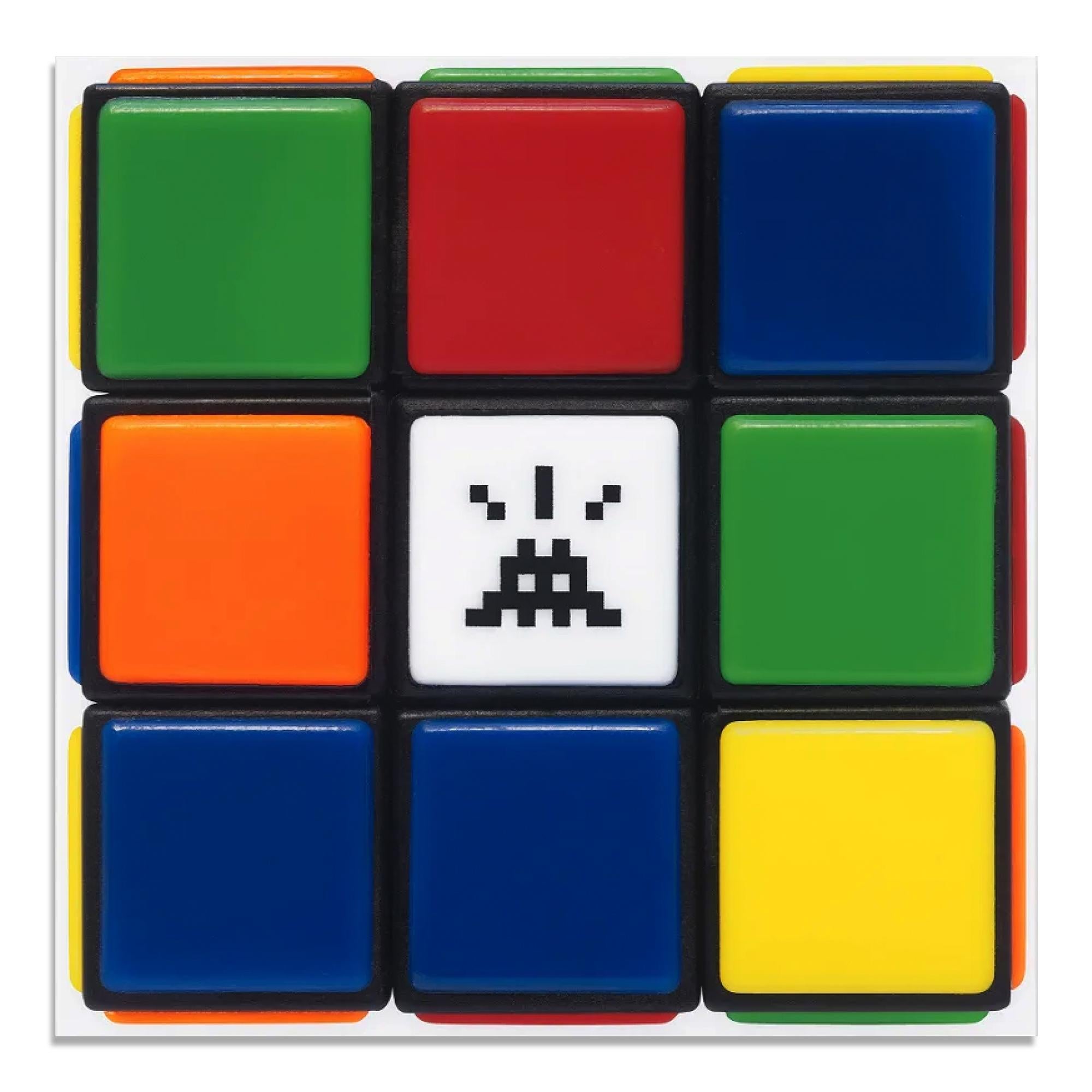 Invader, Invaded Cube (NVDR1-1), Signed Print, Contemporary Street Art
