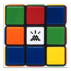 Invader, Invaded Cube (NVDR1-1), Signierter Druck, Contemporary Street Art