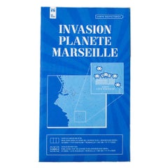 Invasor Planete Marsella (Mapa de Marsella Plegado)