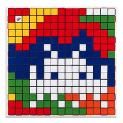 Invader, Rubik Camouflage (NVDR1-2), Impression signée, Contemporary Street Art