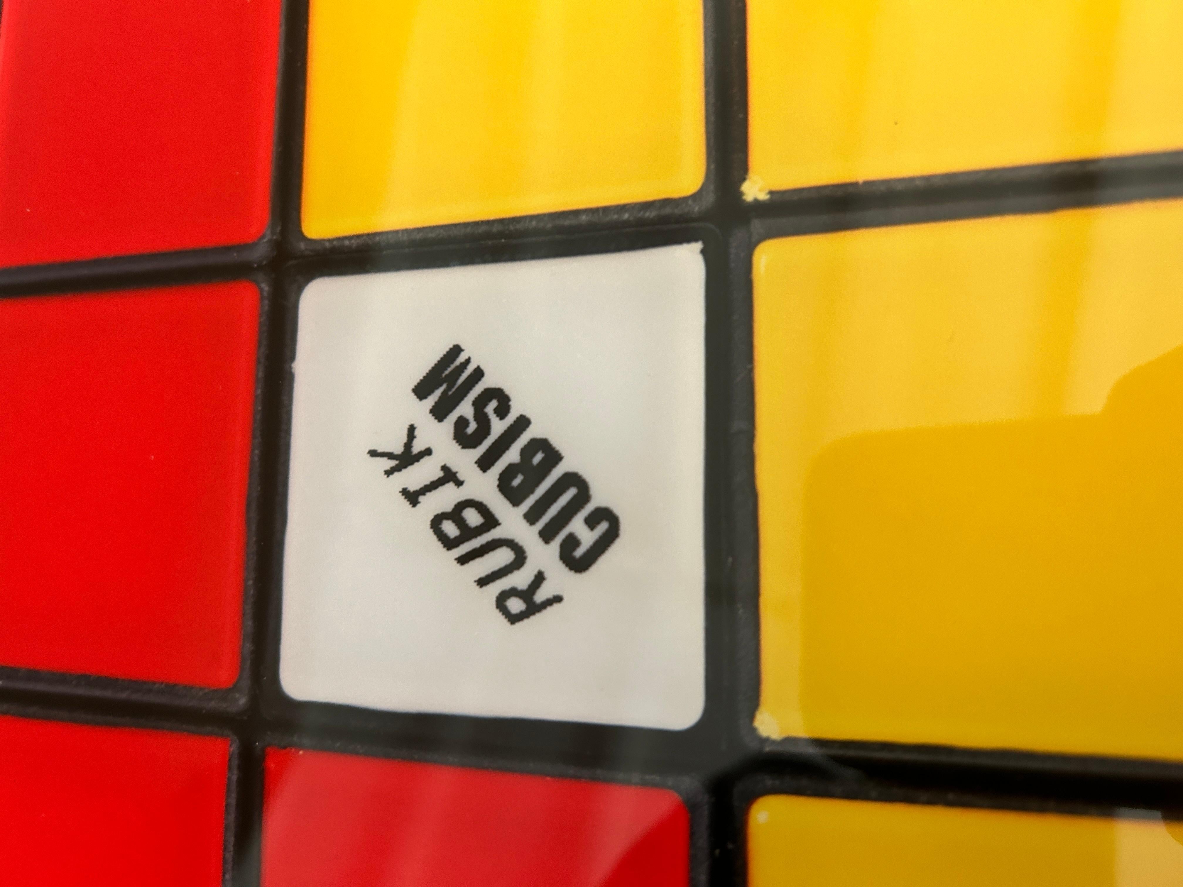 Invader « Rubik Camouflaged » édition limitée, imprimé signé en vente 3