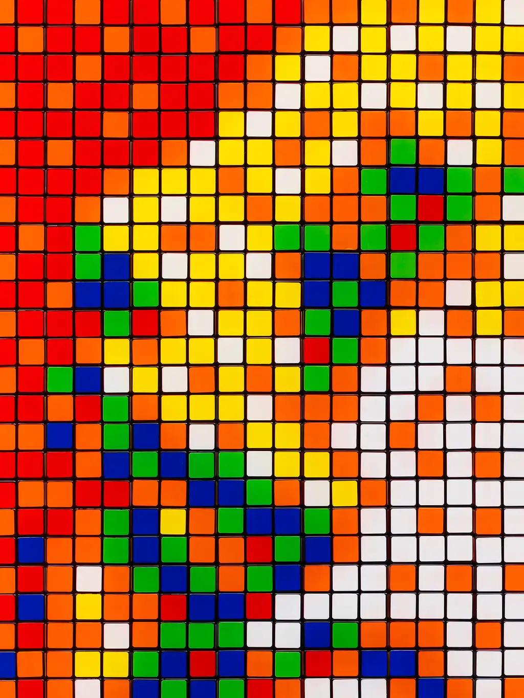 INVADER - RUBIK COUNTRY LIFE
Date of creation: 2023
Medium: Diasec-mounted Giclée on aluminium composite panel
Edition: 431
Size: 100 x 100 cm
Condition: Brand new, in mint conditions and never framed
This is a Diasec laminated giclée on aluminium