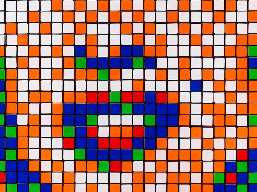INVADER - RUBIK SHOT RED MARILYN Rubikcubism Pop Art Mosaic Street Art French 2