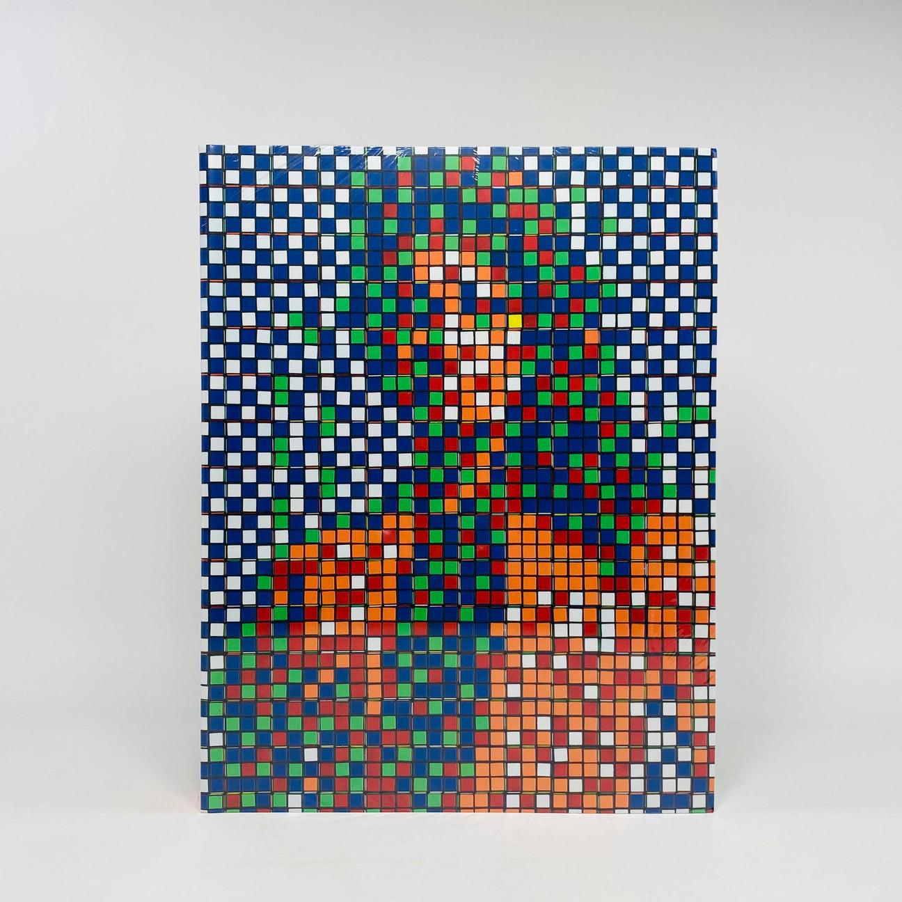 Invader, Rubikcubist Invader, 2022

Must have for the Invader fan, Invader Rubikcubist.
Covers Invaders start with the Rubik sculptures and artworks from the beginning in 2004 to 2022.
Features more than 500 incredible images of Invader artworks,