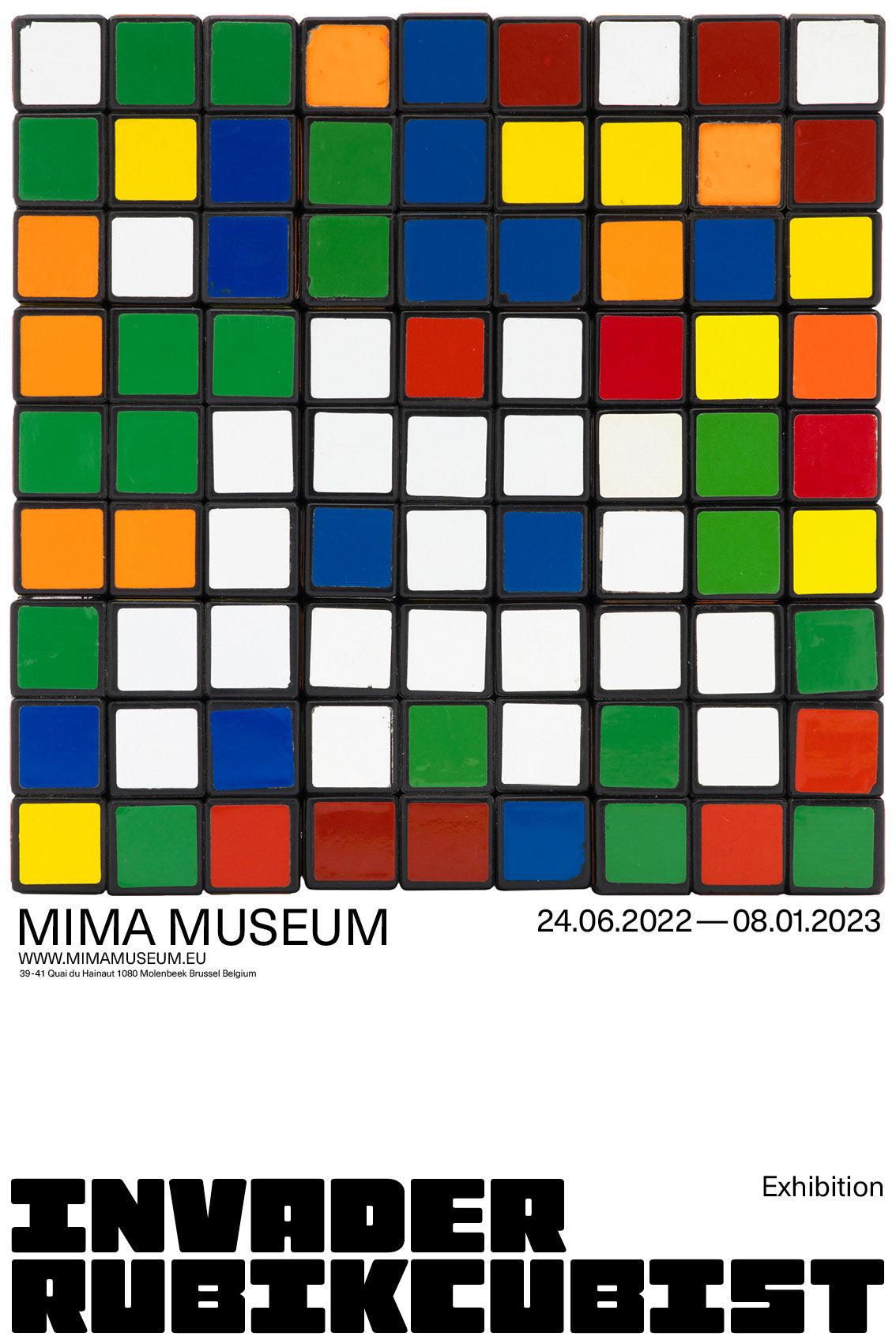 Invader, ensemble d'impressions Rubikcubist, 2022 en vente 9