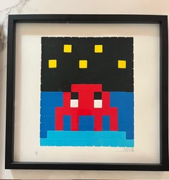 Invader, A Space one (Rouge), 2013