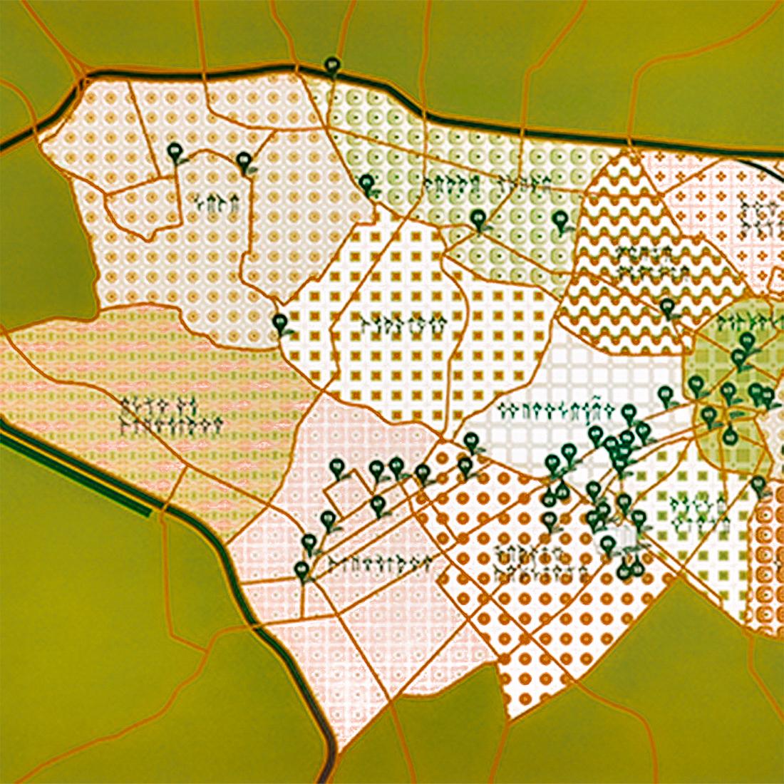 Invasao Sao Paulo Map (Limited Edition Signed Print Version) For Sale 1