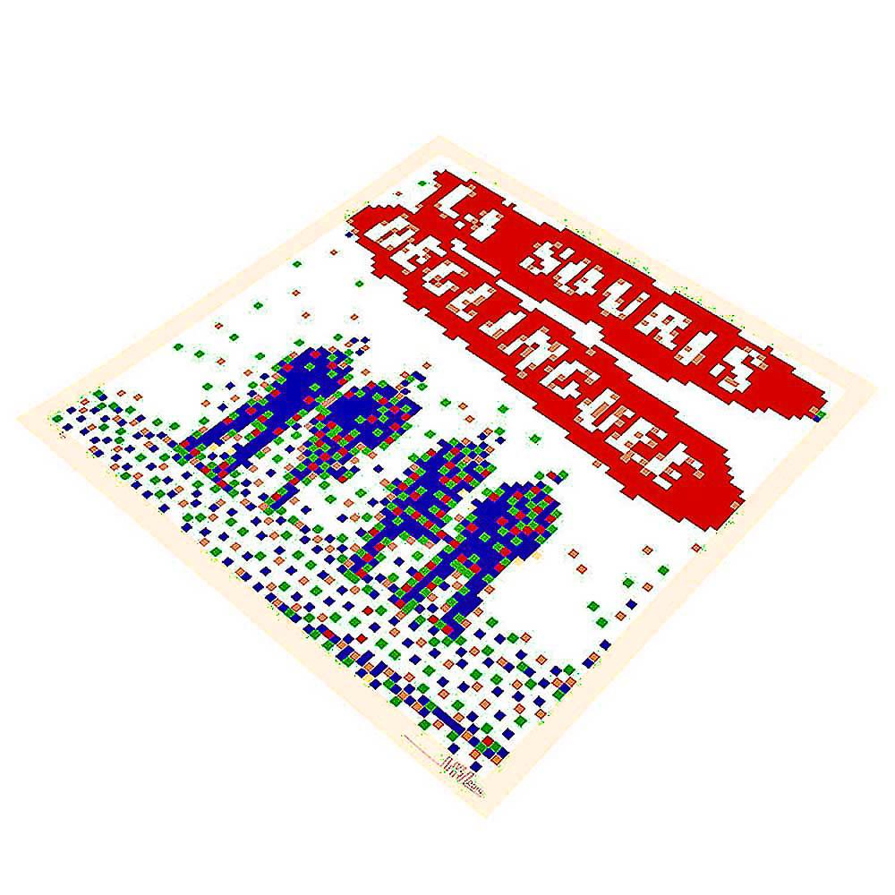 Invader Les Toits Du Palace Print (La Souris Deglinguee) For Sale 3