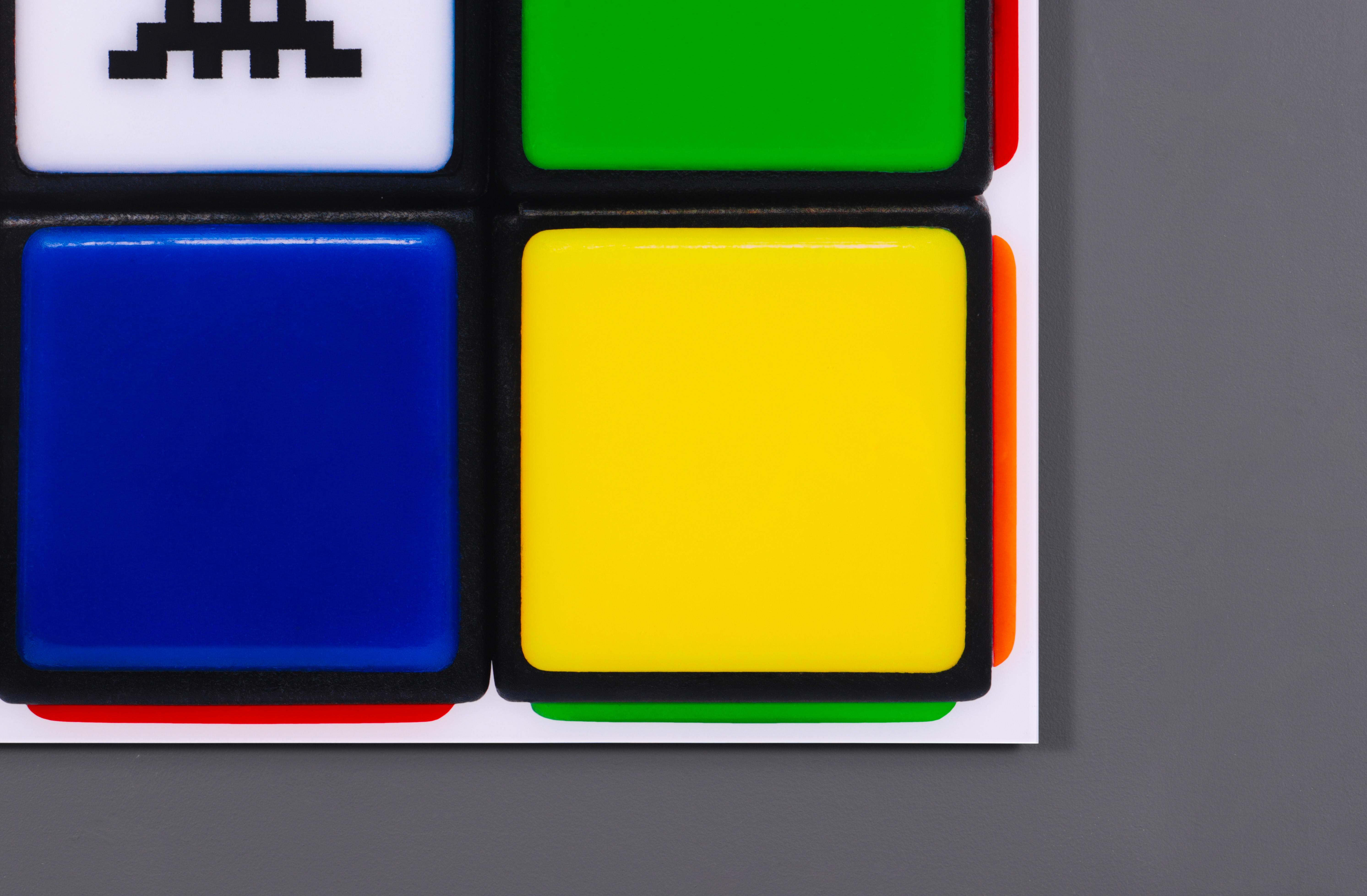 Impression giclée 'NVDR1-1 Invader Cube', 2023 en vente 3