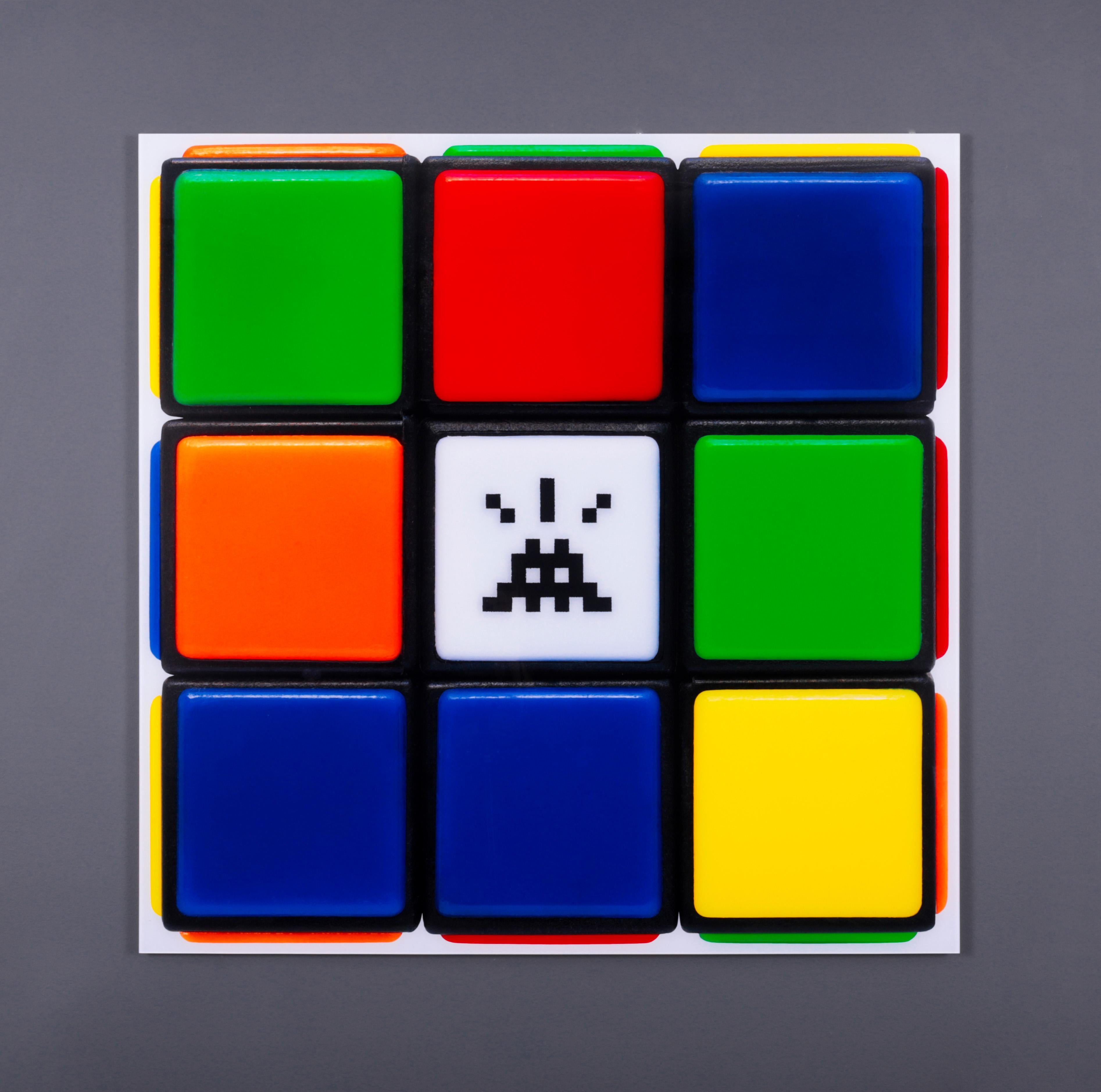 Impression giclée 'NVDR1-1 Invader Cube', 2023 en vente 4