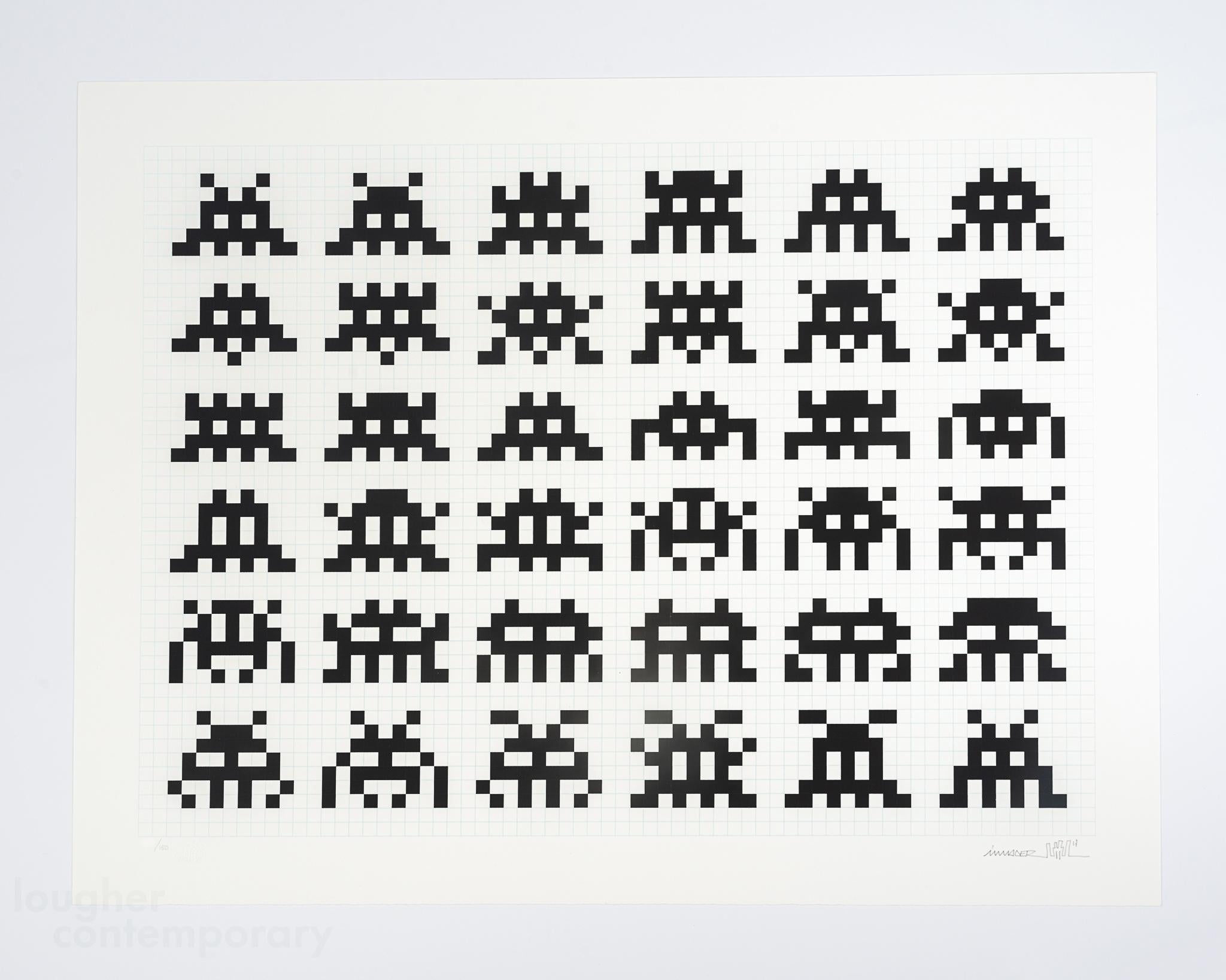 Repetition Variation Evolution - Print by Invader