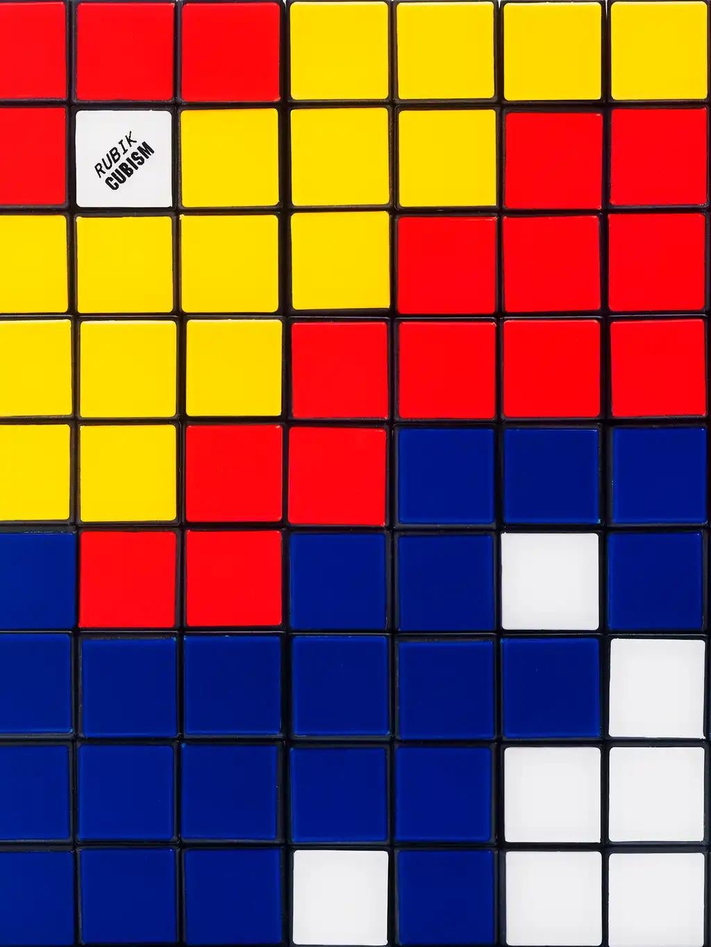 Invader
Rubik Camouflage
Hand signed and numbered by Invader
100 cm x 100 cm
Limited Edition of 812
Diasec-mounted Giclee on aluminium composite panel, weighing 13.5kg