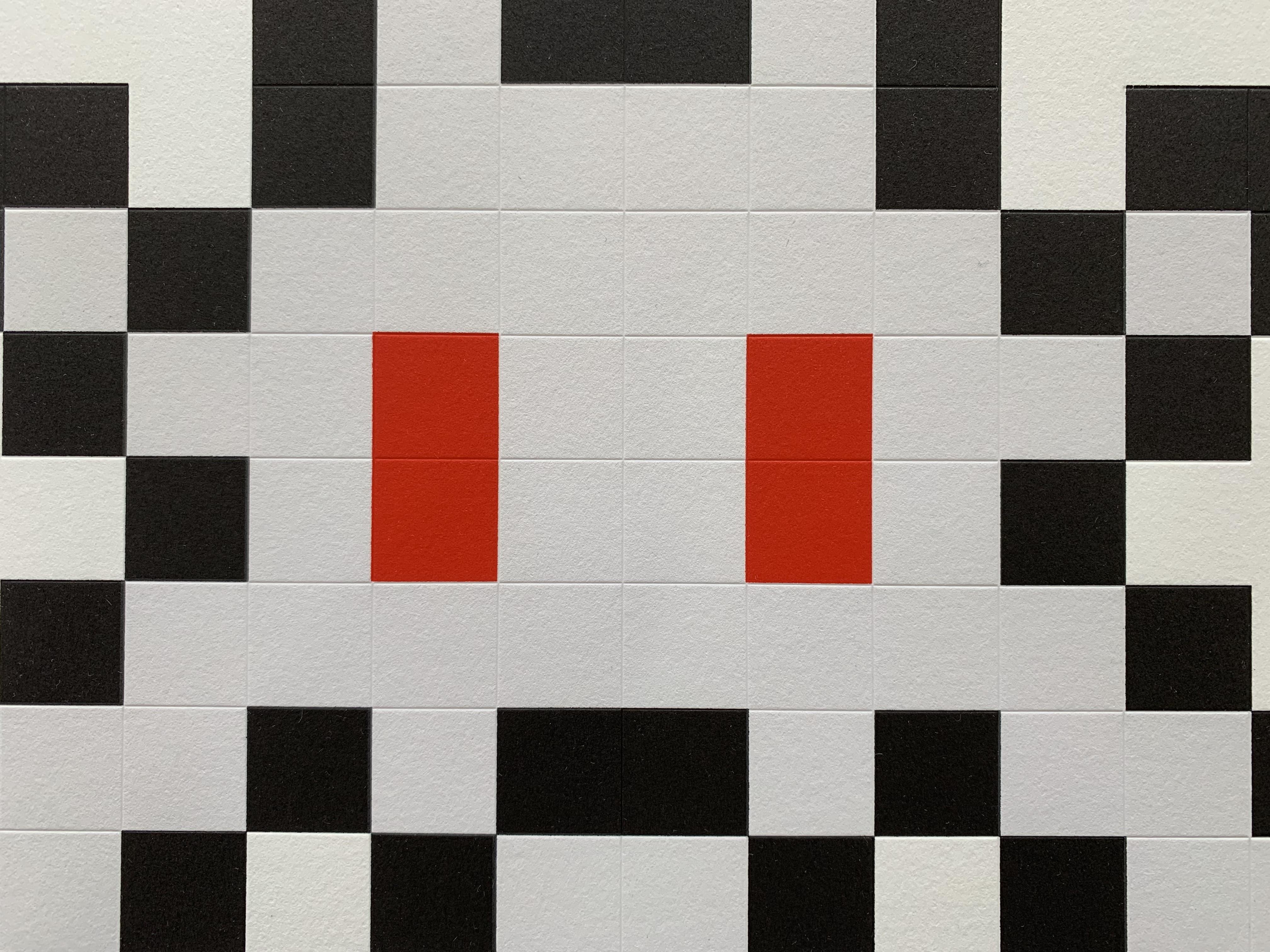 Street Art print by INVADER: Full Little Big Space - Print by Invader