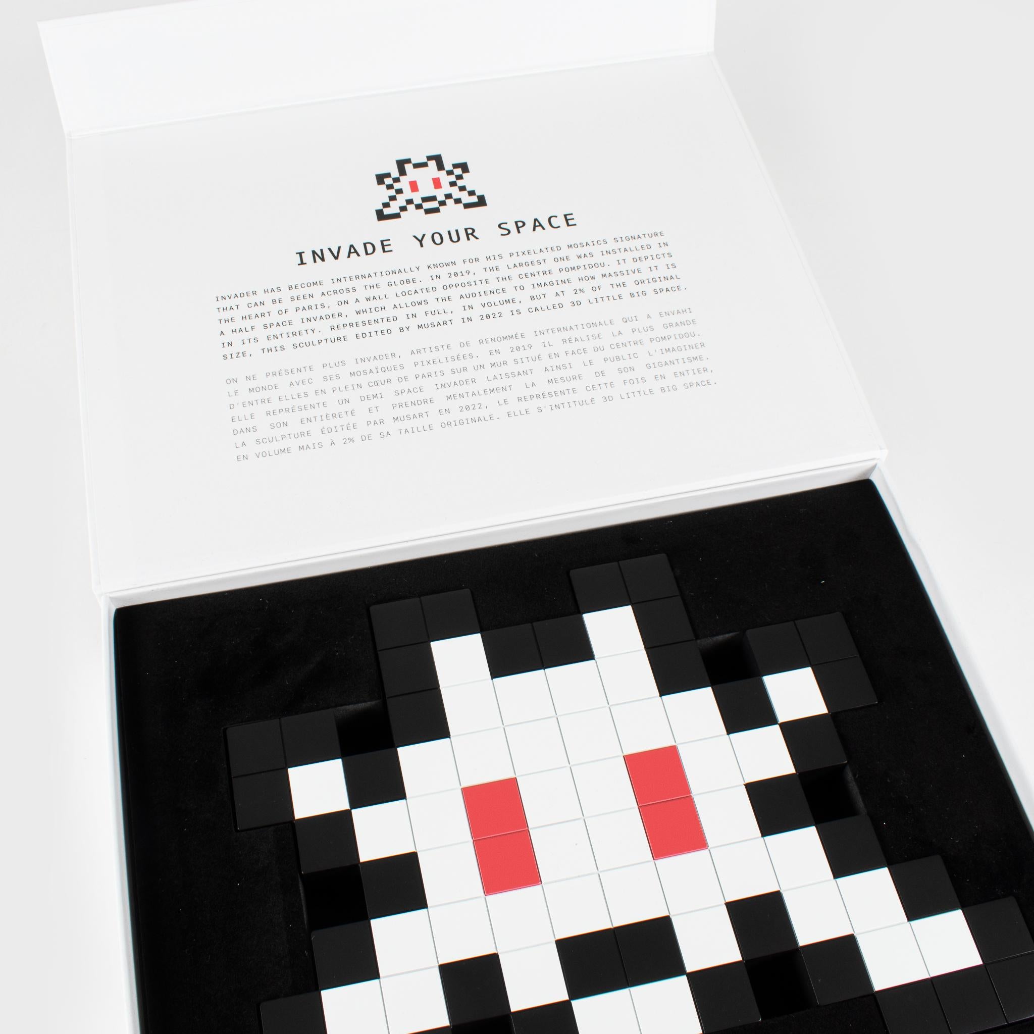 3D Little Big Space - Contemporary Sculpture by Invader
