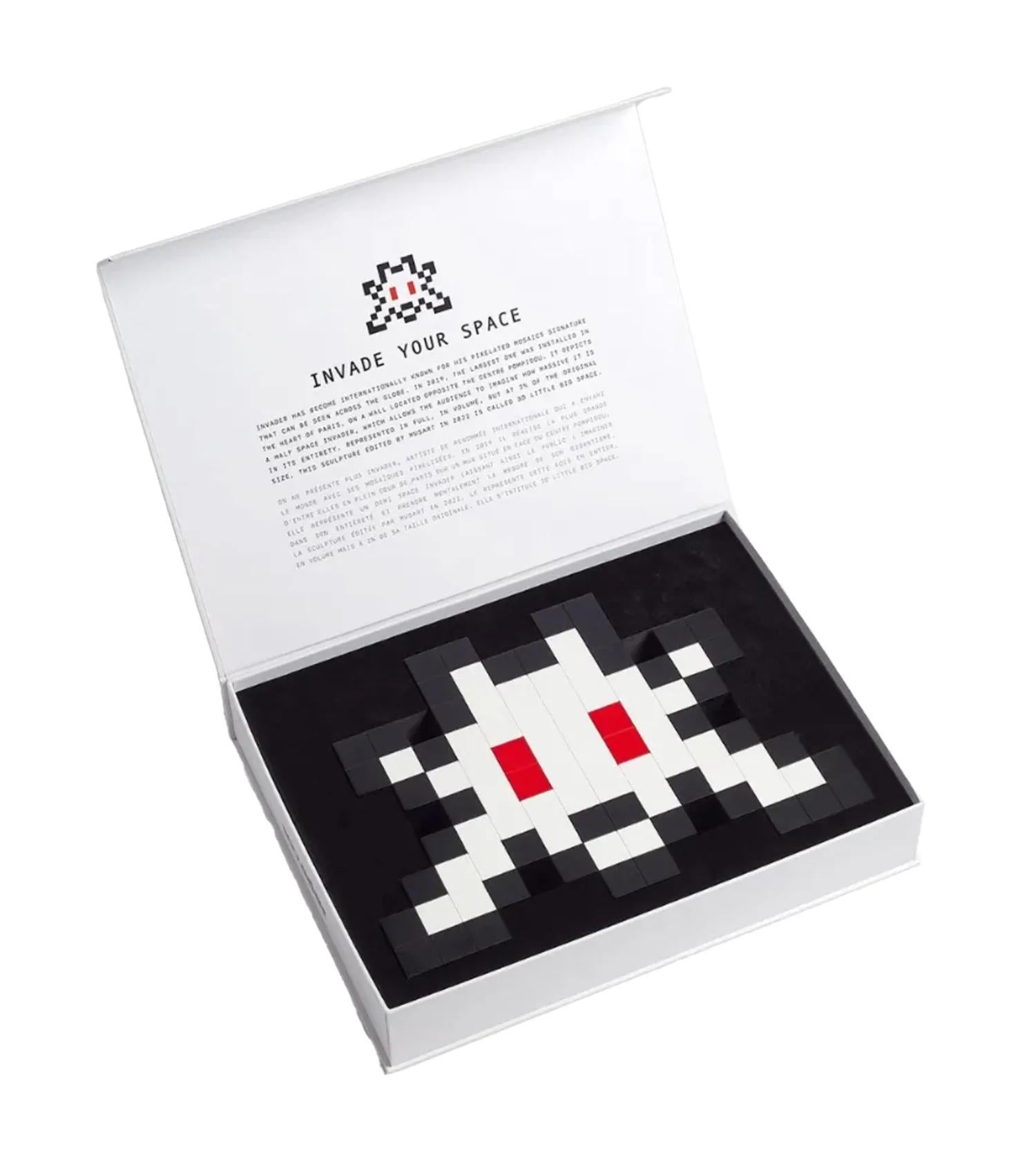 INVADER - 3D LITTLE BIG SPACE. Skulptur in limitierter Auflage, Stadt, Street Art im Angebot 2