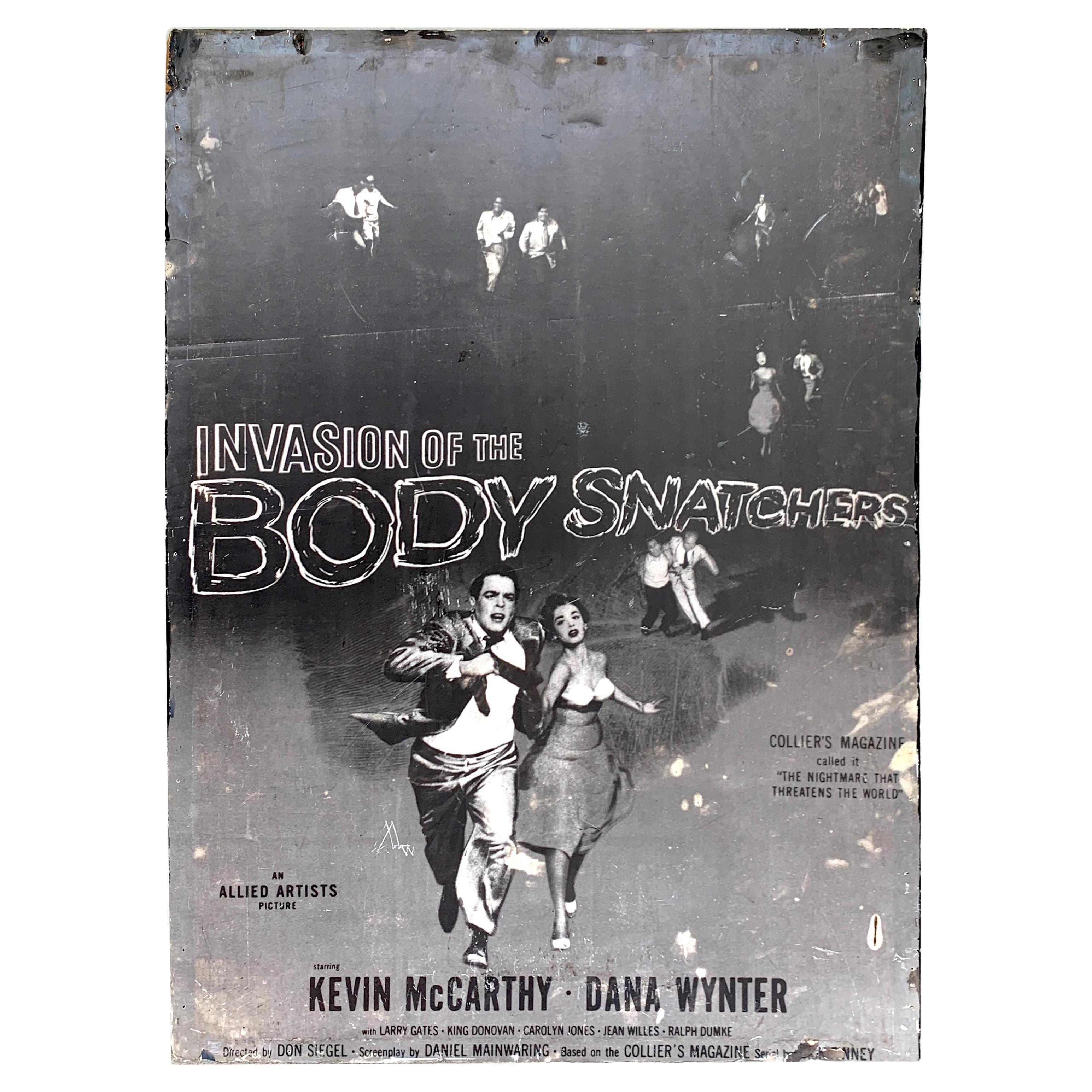 Invasion of the Body Snatchers, Black & White Movie Theatre Poster, 1956