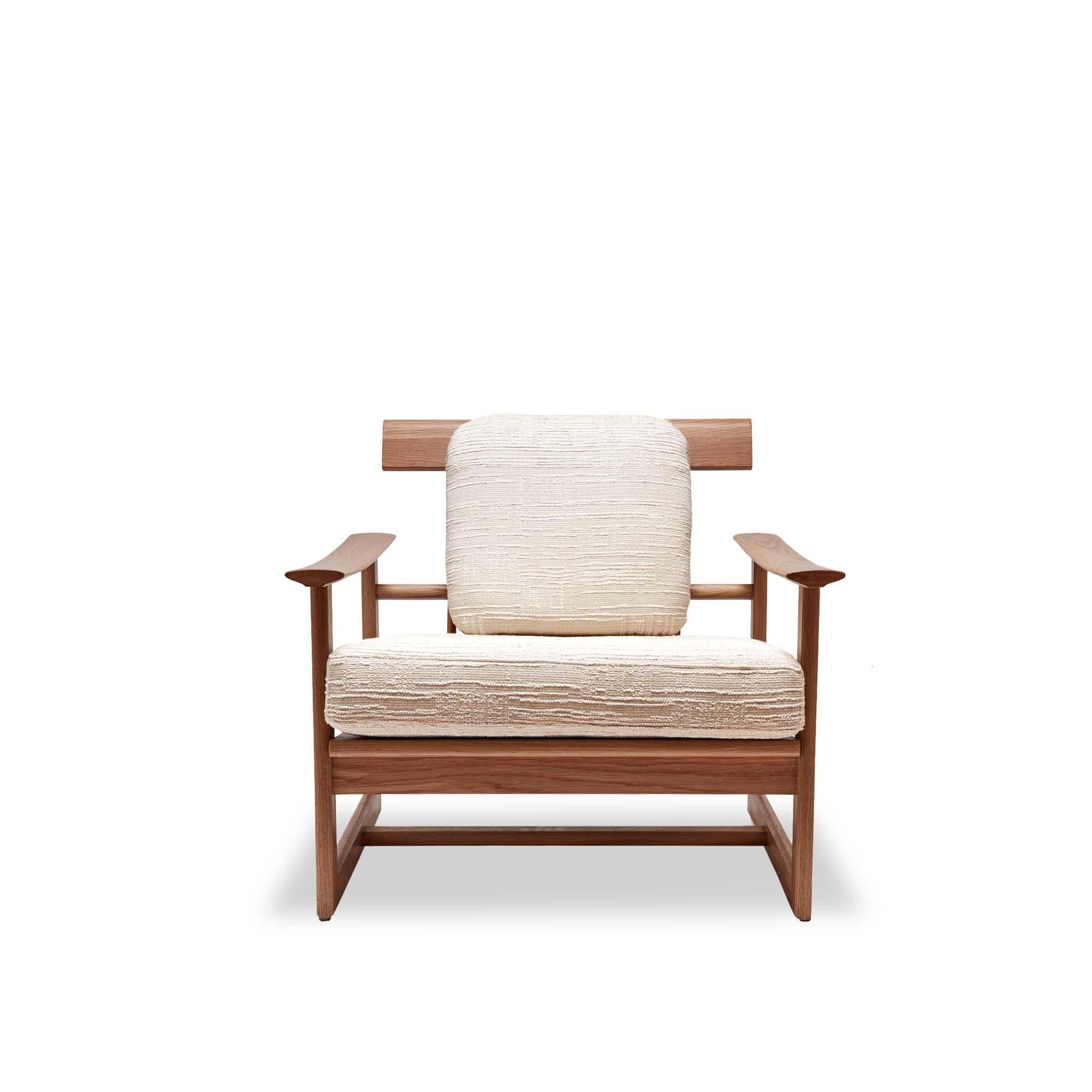 The Inverness chair is a Japanese-inspired spindle chair made of solid oak or walnut. Cushion available in rounded or square.

The Lawson-Fenning Collection is designed and handmade in Los Angeles, California.