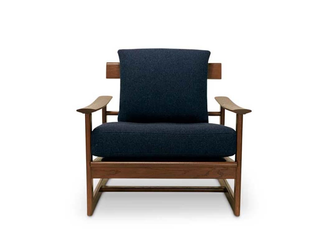 The Inverness chair is a Japanese-inspired spindle chair made of solid oak or walnut. Cushion available in rounded or square.

The Lawson-Fenning Collection is designed and handmade in Los Angeles, California. Reach out to discover what options are