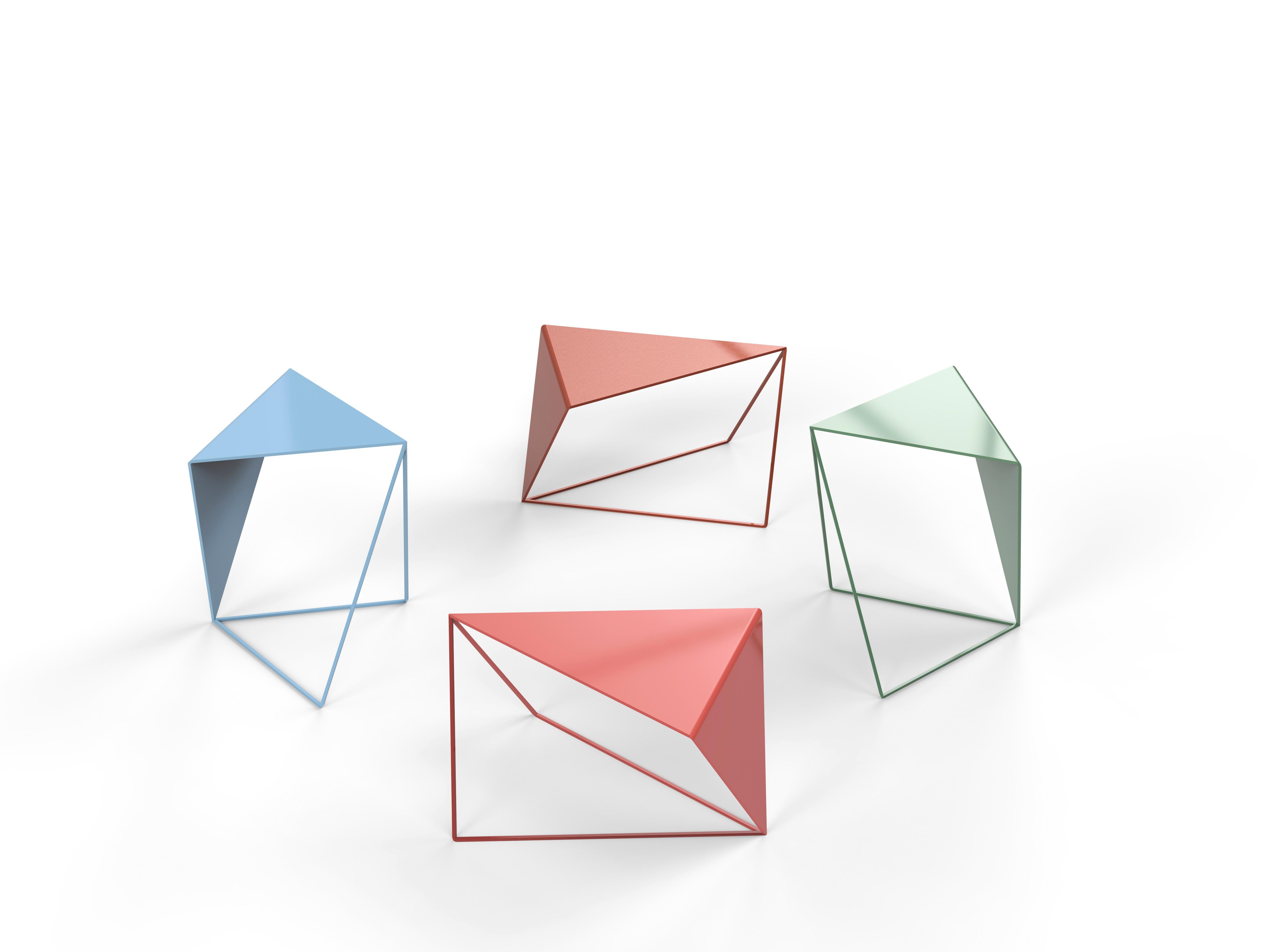 Minimalist Inverse Side Table For Sale