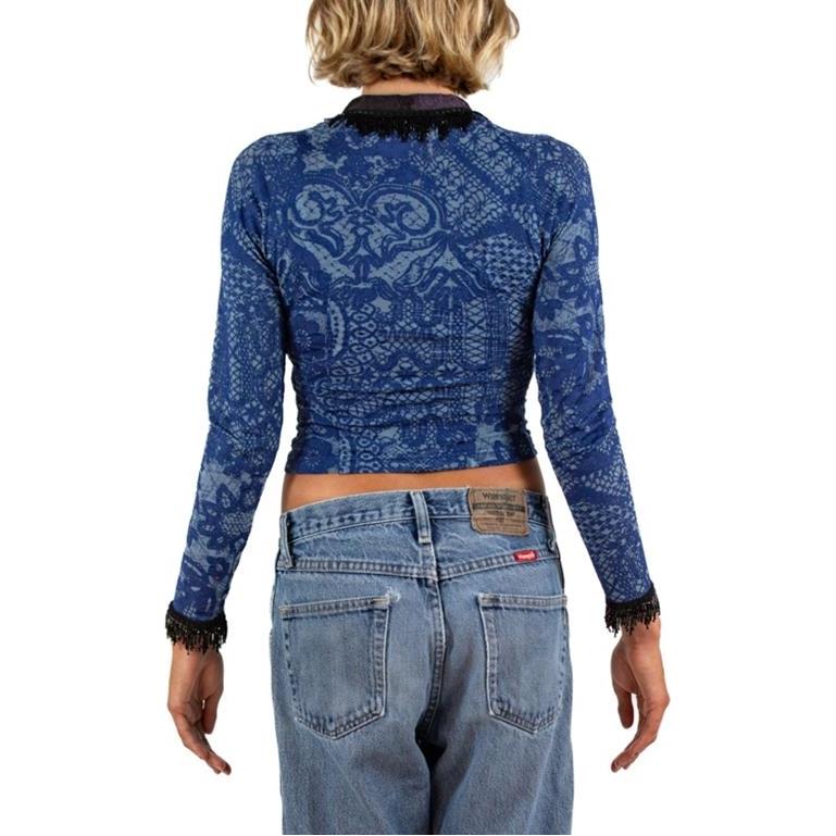 Invest In The Original Voyage  Navy Blue & Black Sweater 3