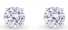 Flawless D Color GIA Certified 2.38 Carat Diamond Studs