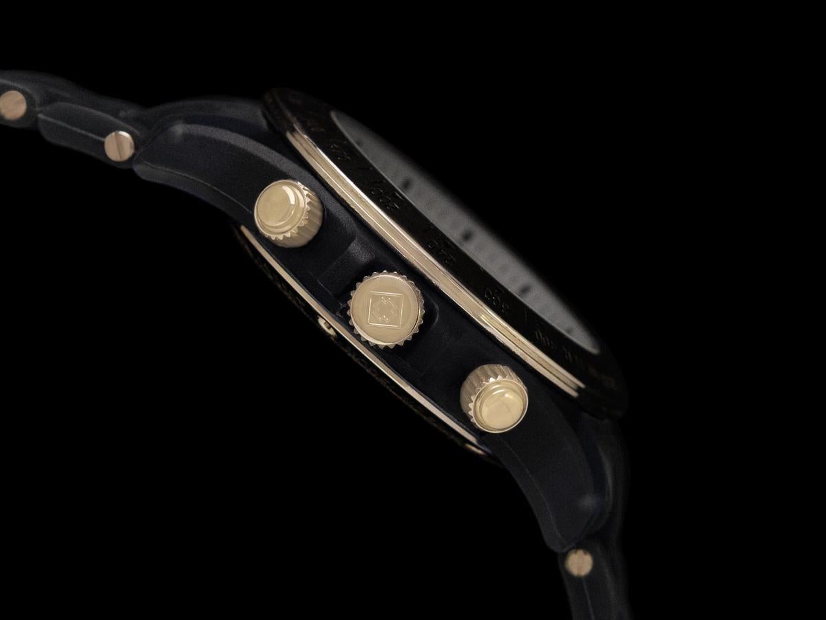 Invicta Anatomic Chronograph Herrenuhr - Besitzt & getragen von Harry Bellafonte COA im Angebot 1