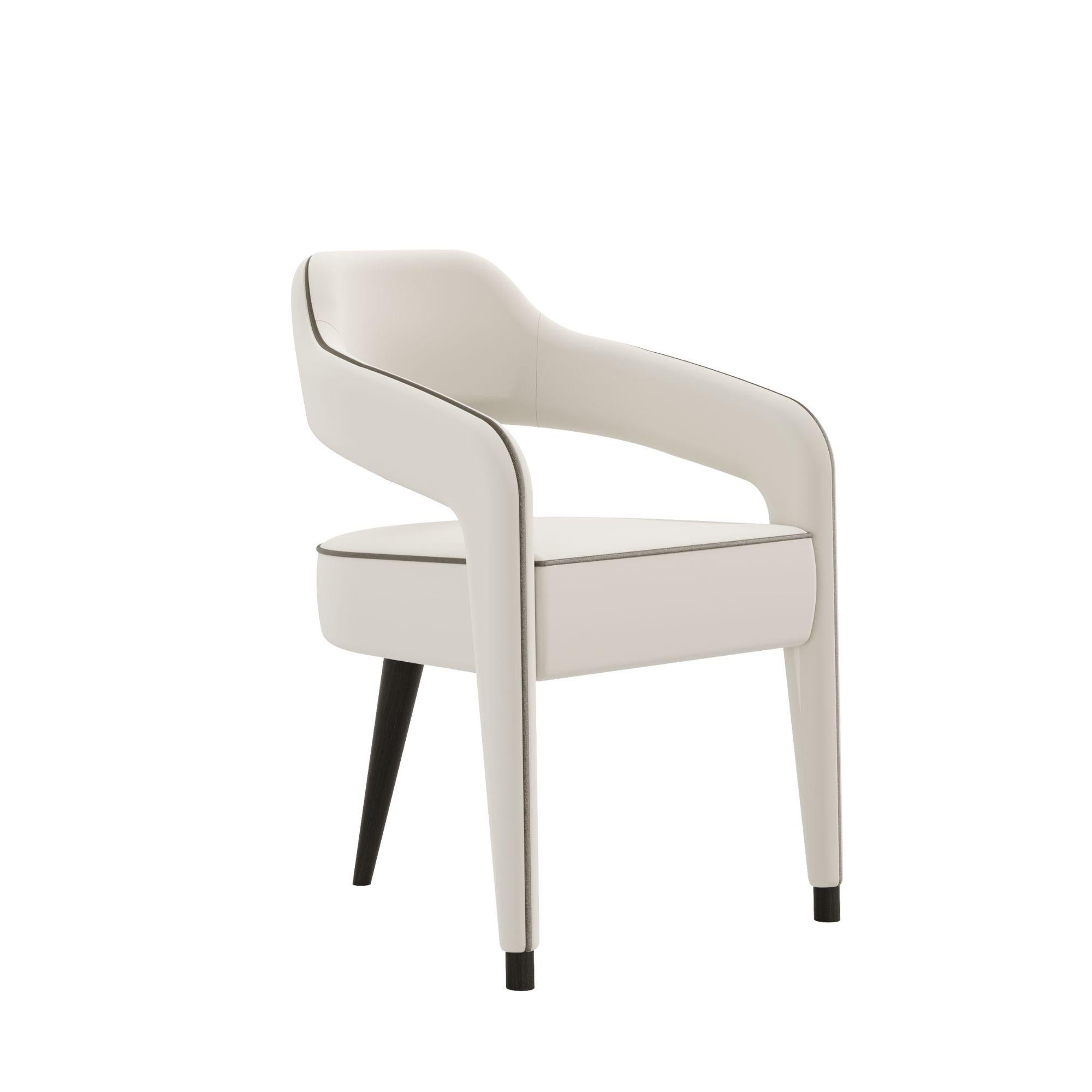 Tissu Chaise de salle à manger INVICTA en velours en vente