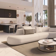 INVICTA II Bar Stool – Contemporary Design with Polished Brass Rear Leg