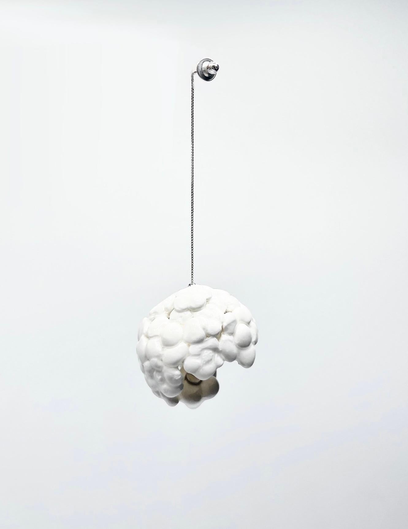 invisible thread earrings