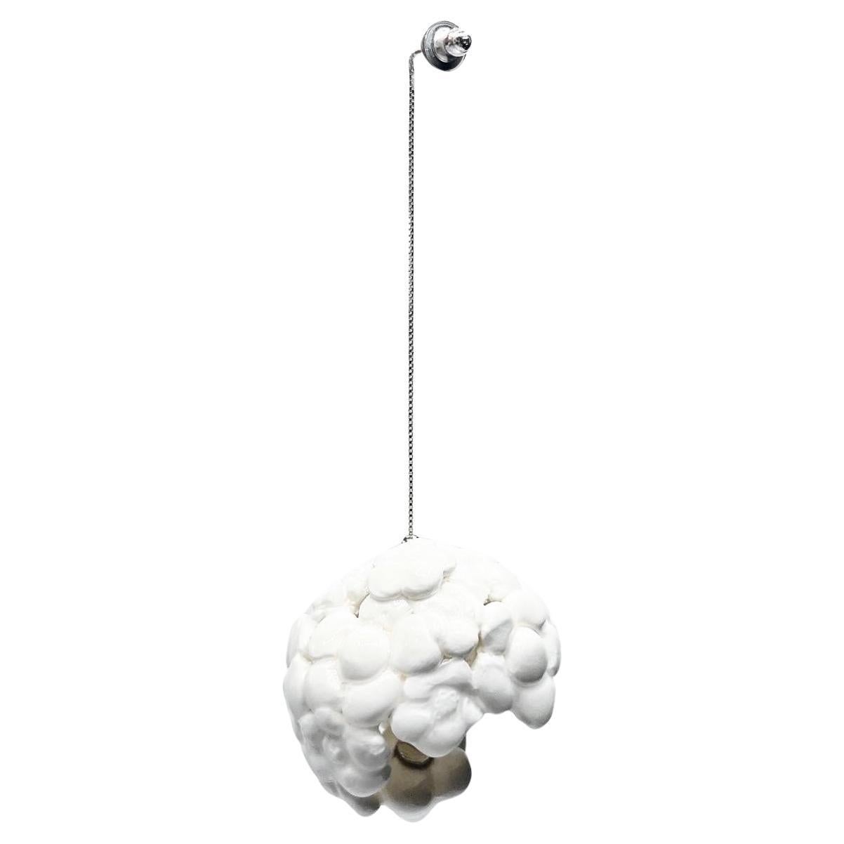 Invisible In White Thread Earring For Sale