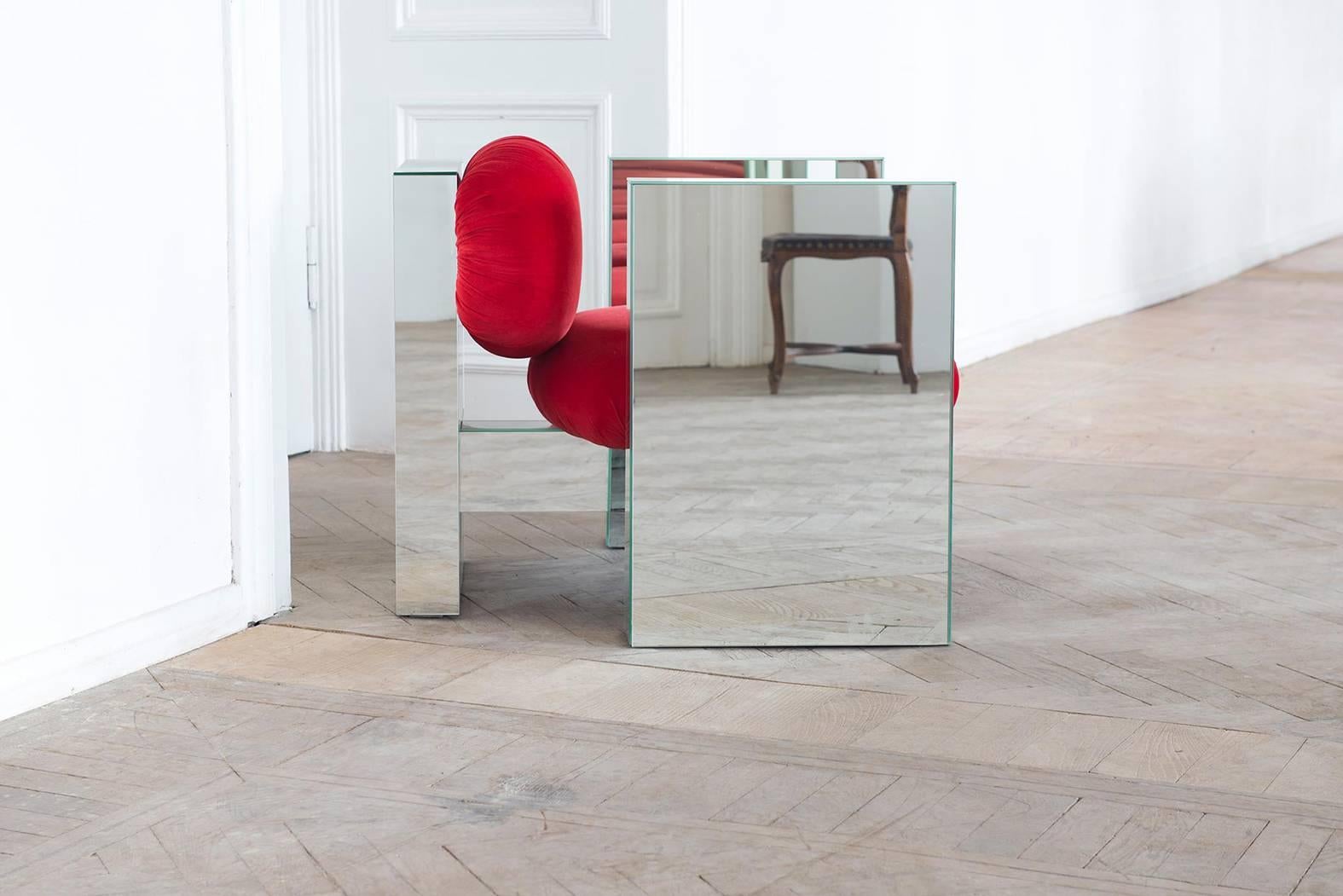 Georgian Invisible Mirror Armchair, Rooms