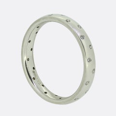 Invisible Set Diamond Band Ring