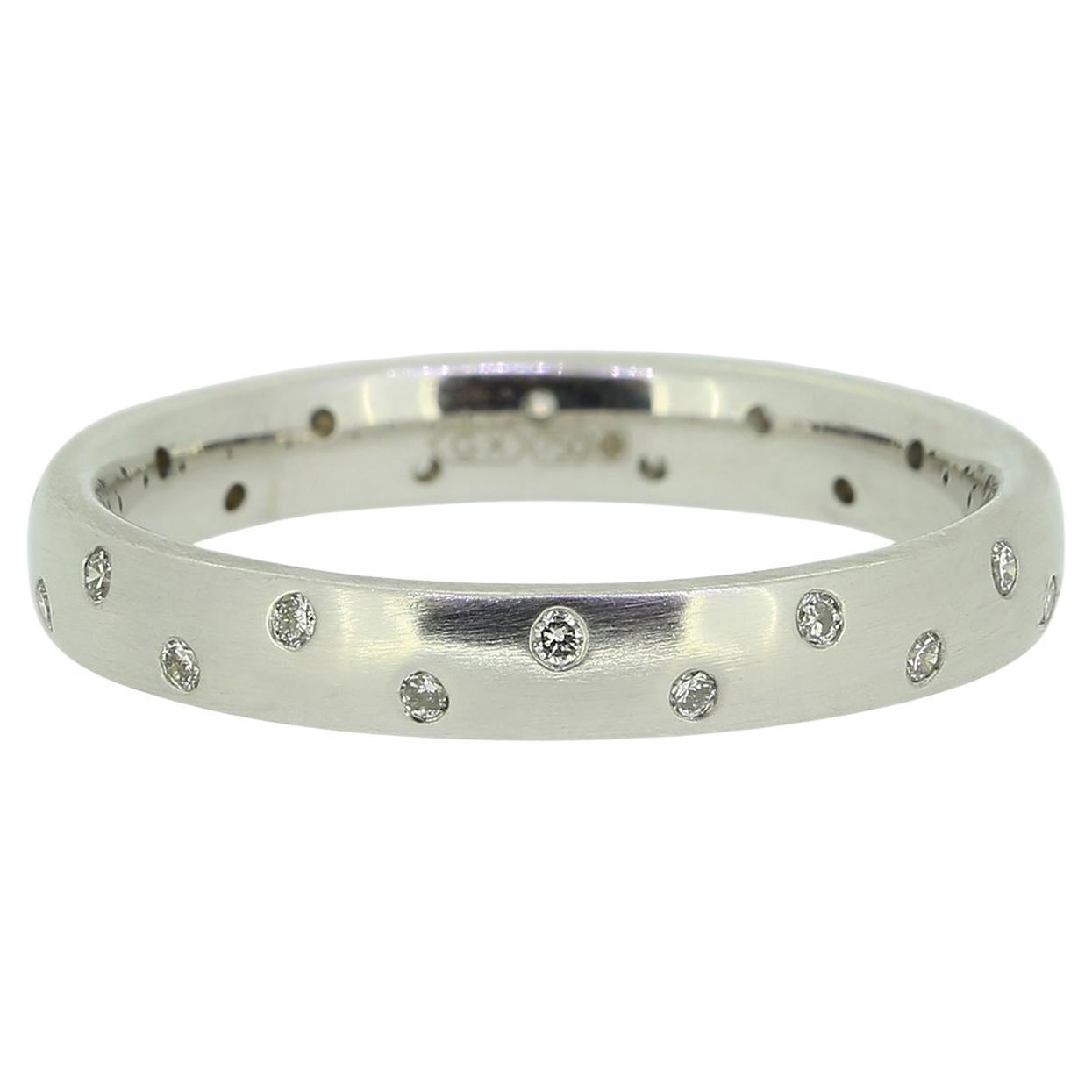 Invisible Set Diamond Band Ring