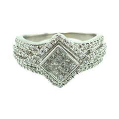 Invisible Set Diamond Ring